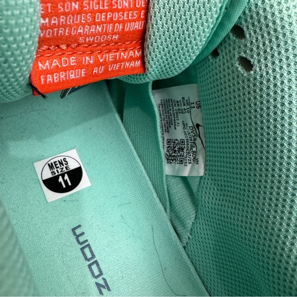 Nike SB Dunk Low Orange Emerald Rise Size 11 - Picture 7 of 10